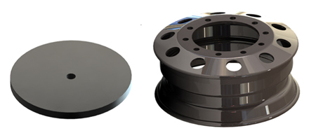 Fabricação de rodas de aço sem câmara de ar de peça única personalizadas
